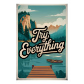 Poster Essayer tout (Devant)