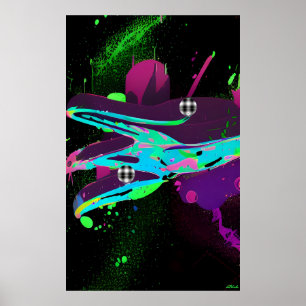 Poster Esseloria - Ken Gage Abstrait
