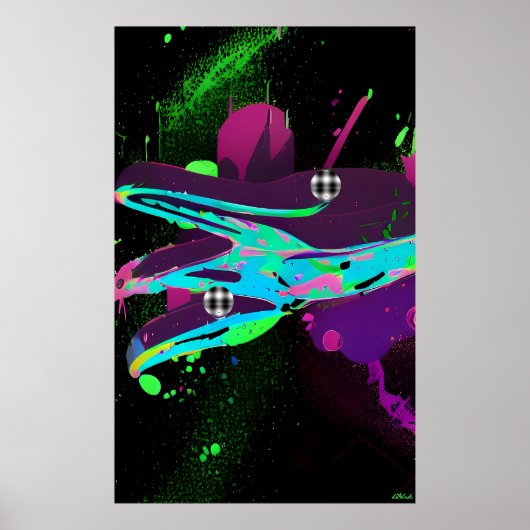 Poster Esseloria - Ken Gage Abstrait (Devant)