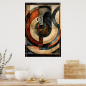 Poster Essence Abstraite (Cuisine)