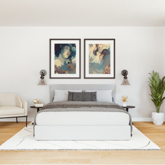 Poster Essence Abstraite Du Zen