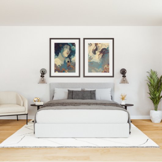 Poster Essence Abstraite Du Zen