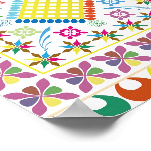 Poster Essence brodée (Coin)