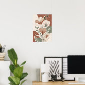 Poster Essence de Fleur de Terracotta II – Botanique Mini (Bureau à domicile)