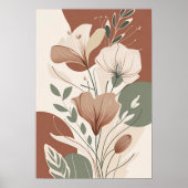 Poster Essence de Fleur de Terracotta II – Botanique Mini (Devant)