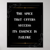 Poster Essence de succès (Devant)