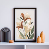 Poster Essence fleur sauvage I