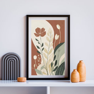 Poster Essence fleur sauvage II