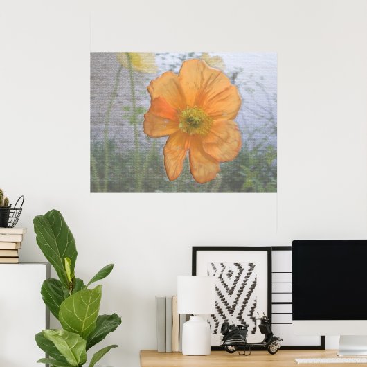 Poster Essence orange (Bureau à domicile)