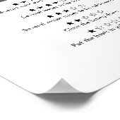 Poster Essentials de l'hôte Airbnb - Laisser un panneau d (Coin)