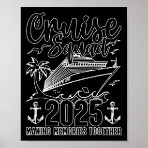 Poster Essentiels de croisière 2025 Tenue de croisière d'