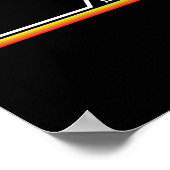 Poster Esskay Designs Black Snowshoe (Coin)