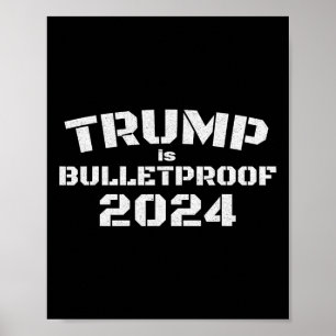 Poster Est Bulletproof 2024 Fight! Combattez ! Combattez