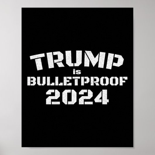 Poster Est Bulletproof 2024 Fight! Combattez ! Combattez  (Devant)