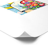 Poster Est-ce de l'amour ? Pop Art Classique (Coin)