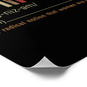 Poster Est-Ce La Notion Radicale Que Les Femmes Sont Des  (Coin)