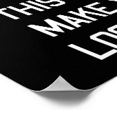 Poster Est-Ce Que Ce Corps Vous Fait Avoir L'Air Gros ? (Coin)