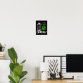 Poster Est-Ce Que C'Est Assez Jolly Assez Drôle Chat Noir (Bureau à domicile)