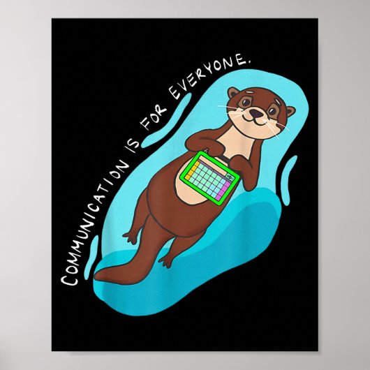 Poster Est-ce que la communication est la sensibilisation (Devant)