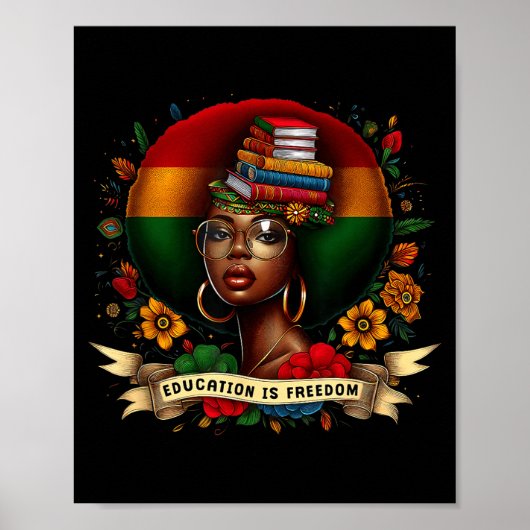 Poster Est-ce que l'éducation est la liberté du Mois de l (Devant)