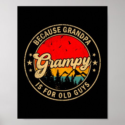 Poster Est-ce que Pépé est grincheux parce que Papy est u (Devant)