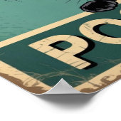 Poster "Est-ce que tu te trompes ?" Chats noirs amusants (Coin)