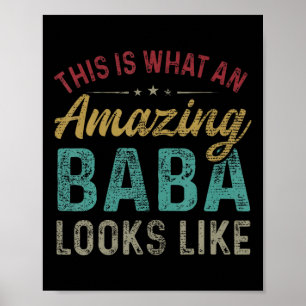 Poster Est-Ce Qu'Un Baba Extraordinaire Ressemble À Une F