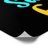 Poster Est-Ce Qu'Un Lapin A Dit Pâques (Coin)