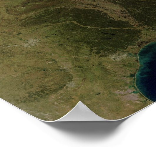 Poster Est des États-Unis (Coin)