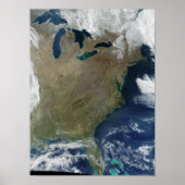 Poster Est des États-Unis 2 (Devant)