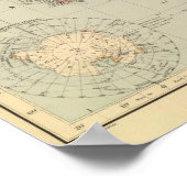 Poster Est du monde (Coin)