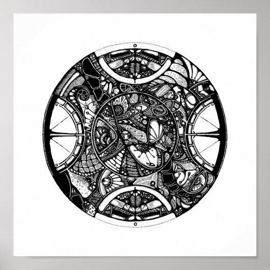 Poster Est et Ouest (Devant)