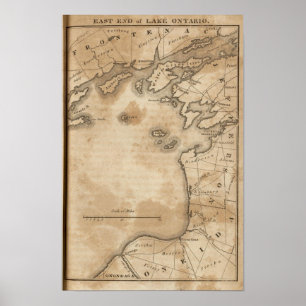 Poster Est. Extrémité du lac Ontario
