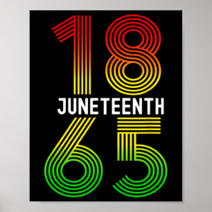 Poster Est ma fête de l'Indépendance Fierté noire