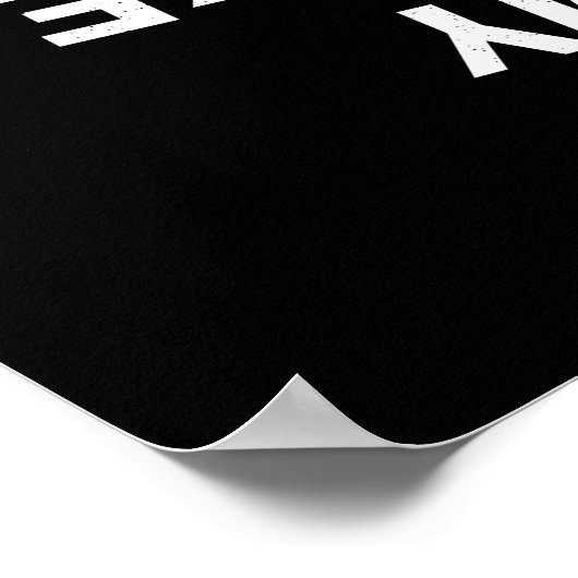 Poster Est Mon Vélo Ok Funny Mountain Road BMX Bicyclette (Coin)