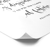 Poster Está Vestida De Fortaleza Y Dignidad (Coin)