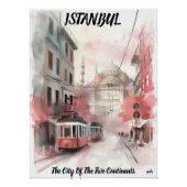 Poster Estambul: Ciudad de los Dos Continentes (Devant)