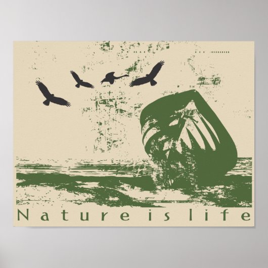 Poster Estampa Nature (Devant)