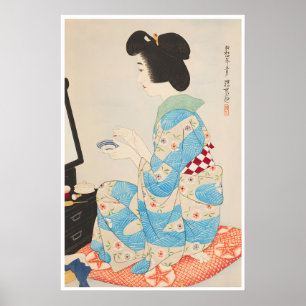 Poster Estampe japonaise sur bois Ito Shinsui Art Japon