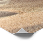 Poster Estarfish de Noël sur la plage (Coin)