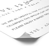 Poster Estelle Moderne Minimal Amour Est Sweet Faveurs Si (Coin)