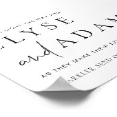 Poster Estelle Moderne Minimal Laisser Les Étincelles Vol (Coin)