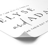 Poster Estelle Moderne Minimale Pétale Signe (Coin)