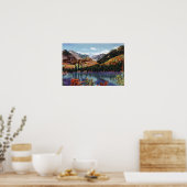 Poster Estes Park Colorado Bear Lake et Long's Peak (Cuisine)