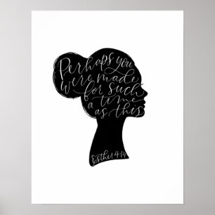 Poster Esther 4:14 Art Print