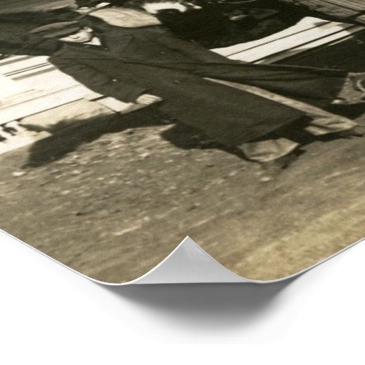 Poster Esther sur l'âne (Coin)