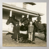 Poster Esther sur l'âne (Devant)