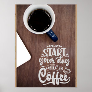 Poster esthétique café