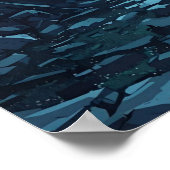 Poster esthétique Dark Anime - Mang japonais gothi (Coin)