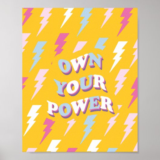 Poster esthétique des années 90 (Devant)